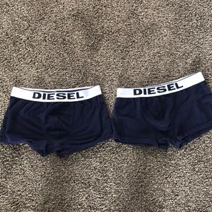 2 pair diesel underwear